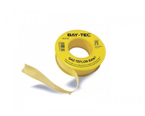 Doğalgaz Teflon Bant 12mm x 8 metre MK0720