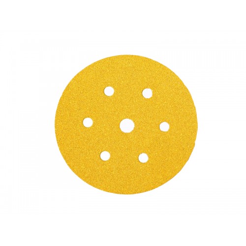 Gold Cırtlı Disk Zımpara 6 Delik 150 mm 150 Kum Gold Cırtlı Disk Zımpara 6 Delik 150 mm 150 Kum