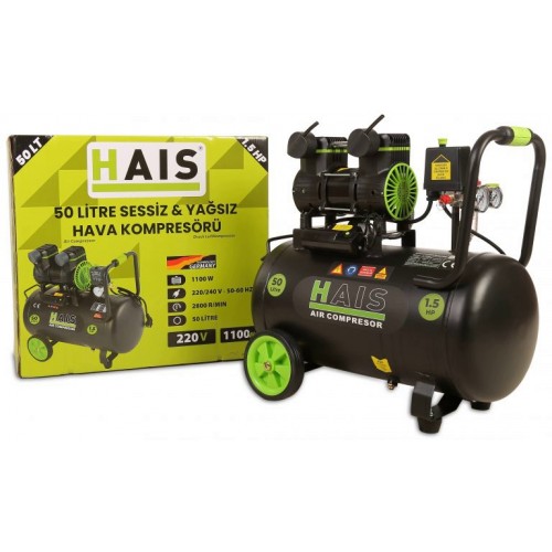 HAİS Hava Kompresörü 50 Litre 1.5HP