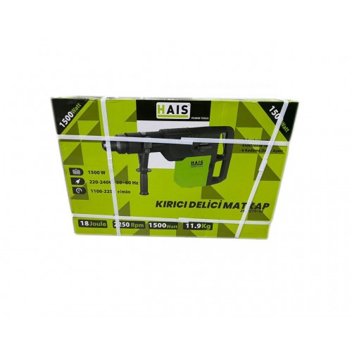HAİS Kırıcı Delici Matkap 1500 Watt 10.1 kg Z1C-ZT2-52 HAİS Kırıcı Delici Matkap 1500 Watt 10.1 kg Z1C-ZT2-52
