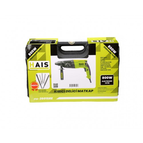 HAİS Kırıcı Delici Matkap 800 Watt 26 mm Z1A-2601SRE