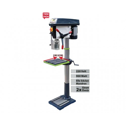 HAİS Sütunlu Matkap Tezgahı 25mm ZJ4125-1 HAİS Sütunlu Matkap Tezgahı 25mm ZJ4125-1