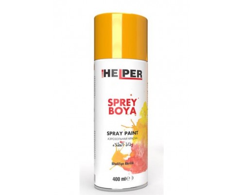 HELPER 1003 PARLAK SARI SPREY BOYA 200ML