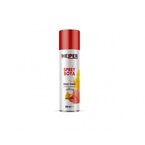 HELPER Akrilik Sprey Boya RAL 3020 Trafik Kırmızı 200 ml HELPER Akrilik Sprey Boya RAL 3020 Trafik Kırmızı 200 ml