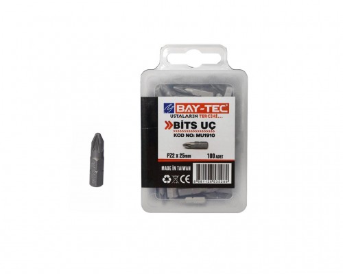 Kare Bits Uç Pozidriv PZ 2x25 MU1910