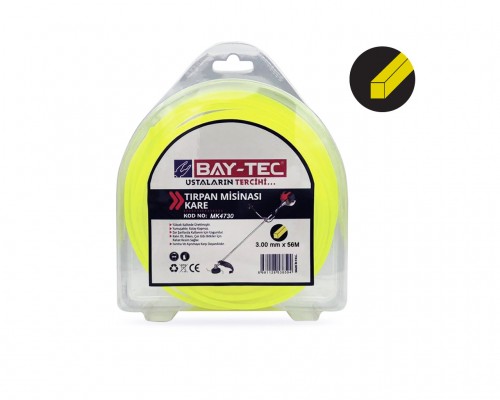 Kare Tırpan Misinası 3 mm x 51 mt MK4730