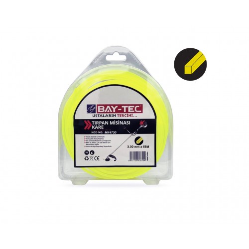 Kare Tırpan Misinası 3 mm x 51 mt MK4730