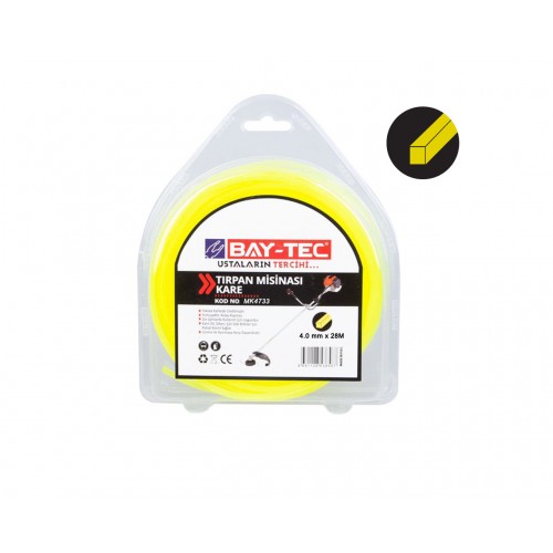 Kare Tırpan Misinası 4 mm x 29 mt MK4733