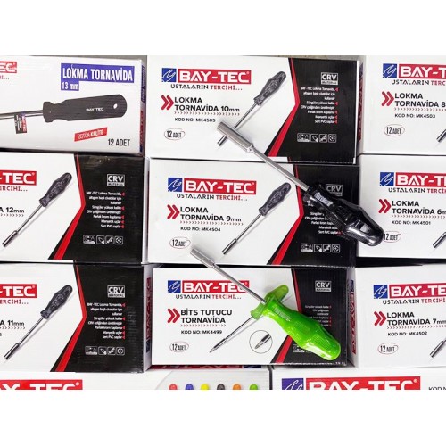 BAY-TEC 11 mm Lokma Uç Tornavida BAY-TEC 11 mm Lokma Uç Tornavida