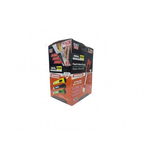 Maket Bıçağı 18 mm Plastik Gövde ÖZS 8889 Maket Bıçağı 18 mm Plastik Gövde ÖZS 8889