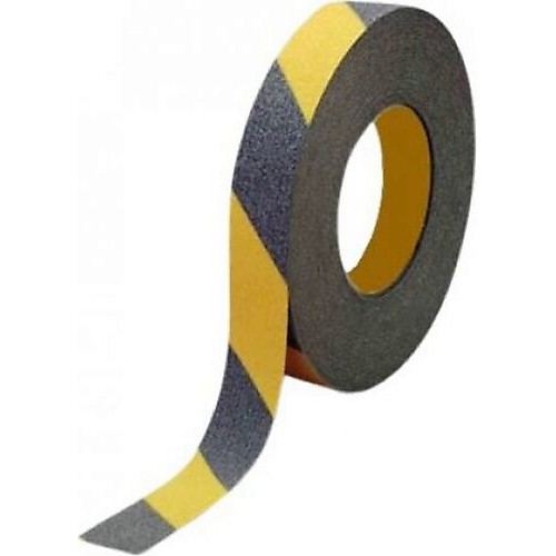 Merdiven Kaydırmaz Bant 25mm x 15mt Sarı Siyah MK0842