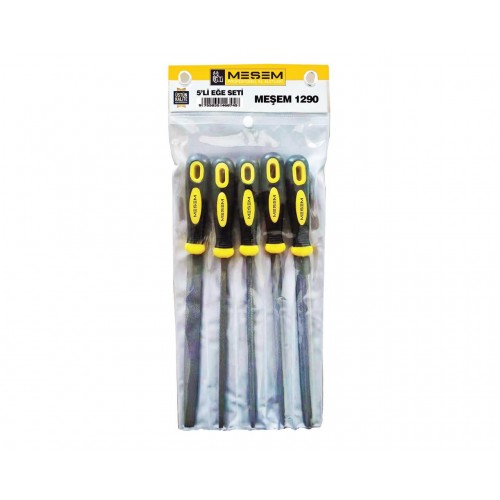MEŞEM 1290 Eğe Seti 5 Parça
