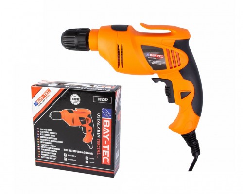 MK0010 Elektrikli Darbesiz Matkap 10mm 500W