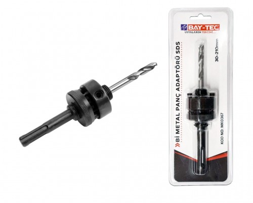 MK0367 SDS Bimetal Panç Adaptörü 30-210 mm