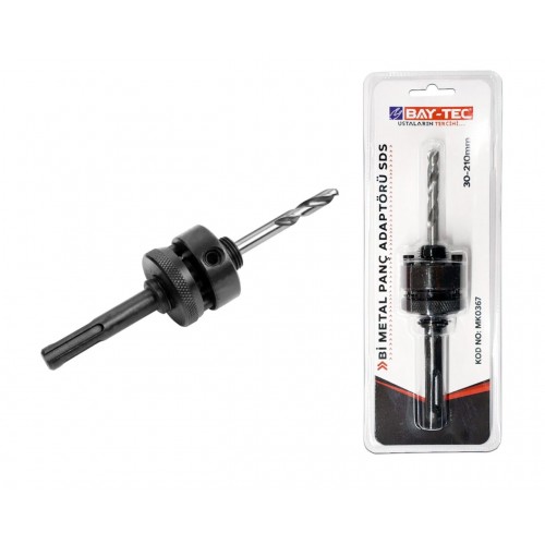 MK0367 SDS Bimetal Panç Adaptörü 30-210 mm