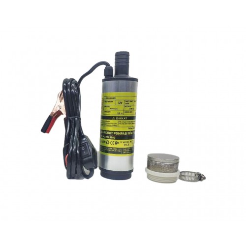 MK4950 12V 51 mm Akaryakıt Mazot Pompası Mini