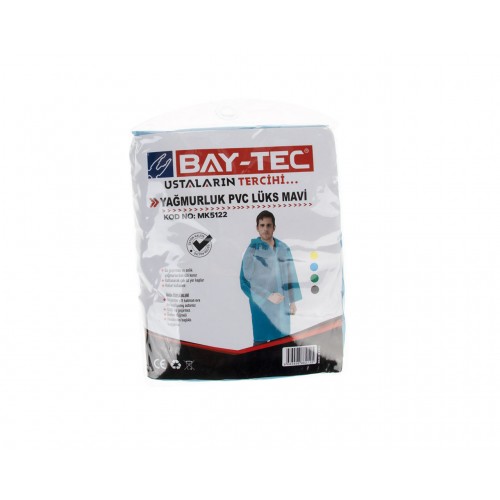 MK5122 PVC Lüks Yağmurluk Açık Mavi Cepli Sırttan Havalandırmalı 260gr MK5122 PVC Lüks Yağmurluk Açık Mavi Cepli Sırttan Havalandırmalı 260gr