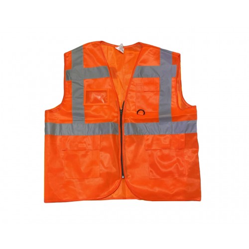 Mühendis Tip Fosforlu Yelek Turuncu Mühendis Tip Fosforlu Yelek Turuncu