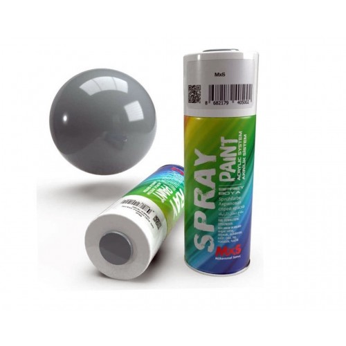 MXS 9006 Metalik Gri Sprey Boya 400 ml Beyaz Alüminyum