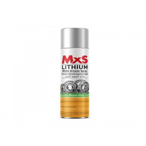 MXS Lityumlu Beyaz Gres Sprey 400ml MXS Lityumlu Beyaz Gres Sprey 400ml