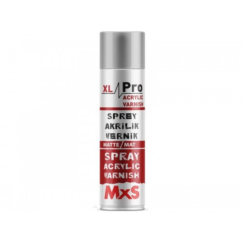 MXS XL PRO Sprey Mat Vernik 500 ml