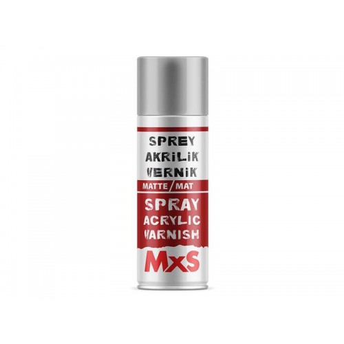 MXS Sprey Mat Vernik 400 ml