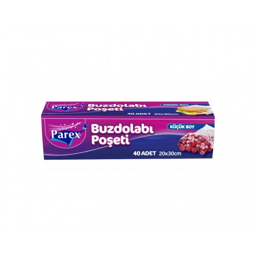 PAREX Buzdolabı Poşeti Küçük Boy 20x30 cm