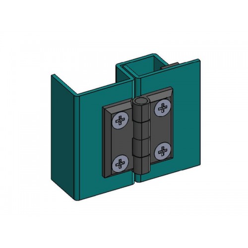 Plastik Menteşe 75 mm (Cam Elyaf Katkılı)