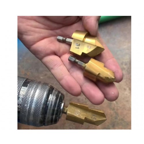 PPRC Boru Genişletme ve Delme Bits Uçlu Matkap Seti DMX4760