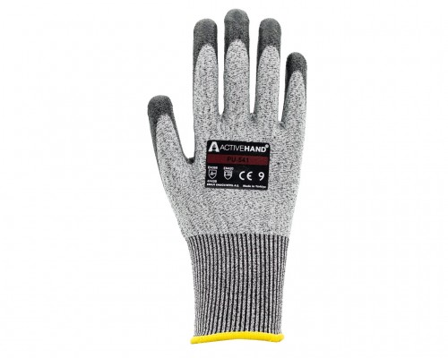 PU 541 GR/SY NO:10 PU Kaplı Polietilen İplik Kesilmeye Dayanıklı Eldiven