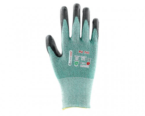 PU 741 YYS/SY NO:9 PU Kaplı Polietilen İplik Kesilmeye Dayanıklı Eldiven