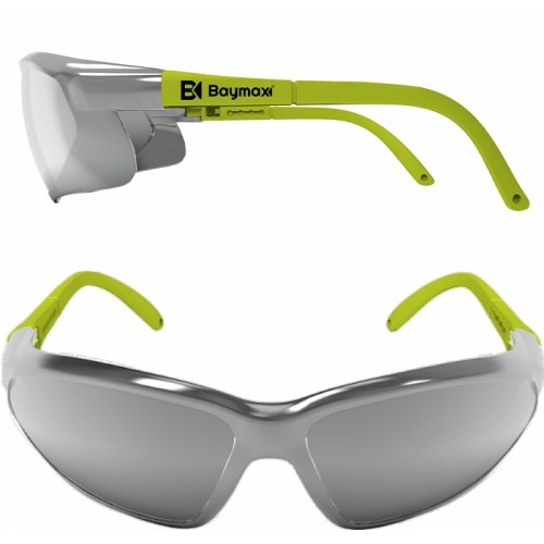 BAYMAX S-900 Curved Koruyucu Gözlük Füme Normal