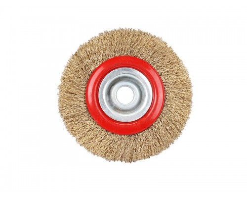 Saçaklı Daire Tel Fırça 200 mm MK1183