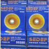 SEDEF Saçaklı Daire Tel Fırça 100 mm 55320