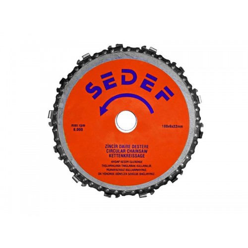 SEDEF Zincirli Daire Testere 180 mm