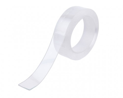 Şeffaf Çift Taraflı Silikon Bant 30mm x 2mt Şeffaf Çift Taraflı Silikon Bant 30mm x 2mt