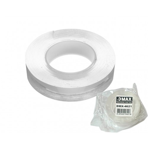 Şeffaf Çift Taraflı Silikon Bant 30mm x 2mt