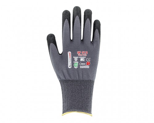 SF 512 GR/SY NO:10 Köpük Nitril Kaplı Sandy Finish Polyester