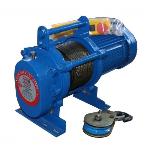 SHUN 2000 KG PROFESYONEL VİNÇ 380 VOLT 30 METRE SHUN 2000 KG PROFESYONEL VİNÇ 380 VOLT 30 METRE