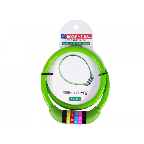 Şifreli Bisiklet Kilidi 80 cm