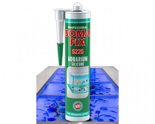 SOMAFİX S220 Akvaryum Silikonu Şeffaf 280ml 320gr