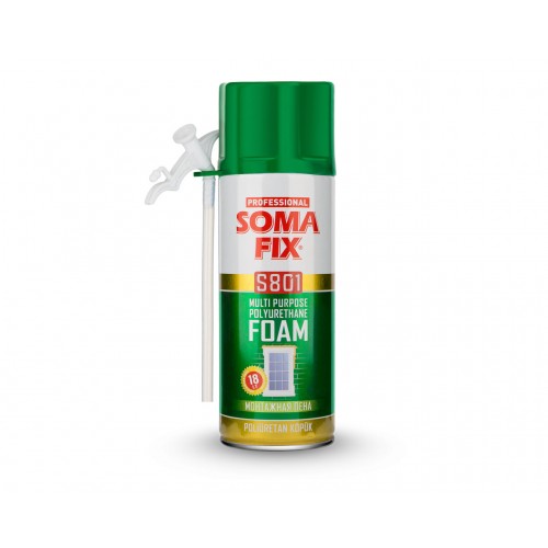 SOMAFİX S801 Tabancalı Köpük 300ml 34gr SOMAFİX S801 Tabancalı Köpük 300ml 34gr
