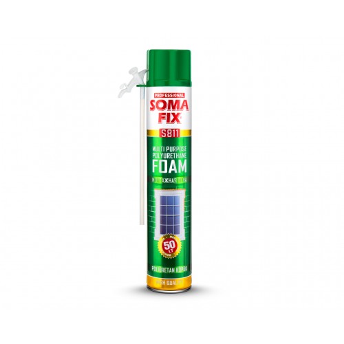 SOMAFİX S811 Poliüretan Köpük 750ml 845gr SOMAFİX S811 Poliüretan Köpük 750ml 845gr
