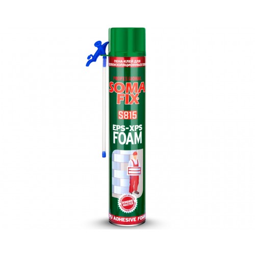 SOMAFİX S815 Poliüretam Mantolama Köpüğü 750ml 920gr SOMAFİX S815 Poliüretam Mantolama Köpüğü 750ml 920gr