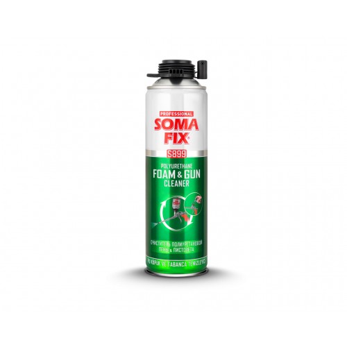 SOMAFİX S899 Poliüretan Köpük Temizleyici 500ml 430gr SOMAFİX S899 Poliüretan Köpük Temizleyici 500ml 430gr