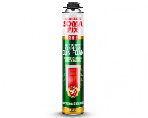 SOMAFIX S911 Tabancalı Poliüretan Köpük 750 ml 845 gr