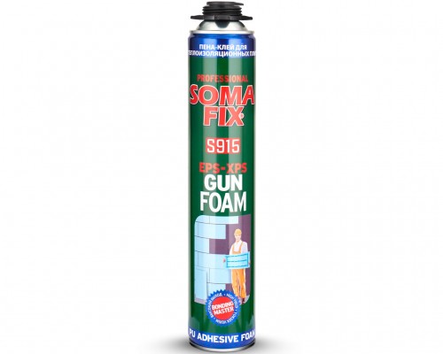 SOMAFİX S915 Tabancalı Poliüretan Mantolama Köpüğü 750ml 940gr