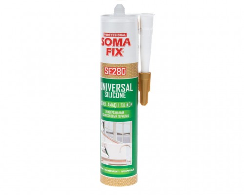 SOMAFİX SE280 Genel Amaçlı Silikon Şeffaf 280gr