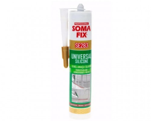 SOMAFİX SE283 Genel Amaçlı Silikon Kahverengi 280gr