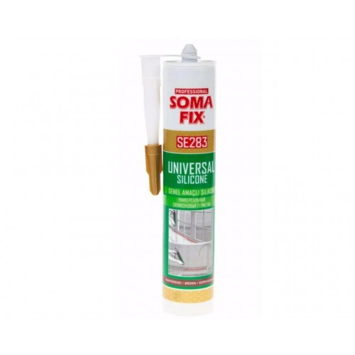 SOMAFİX SE283 Genel Amaçlı Silikon Kahverengi 280gr SOMAFİX SE283 Genel Amaçlı Silikon Kahverengi 280gr